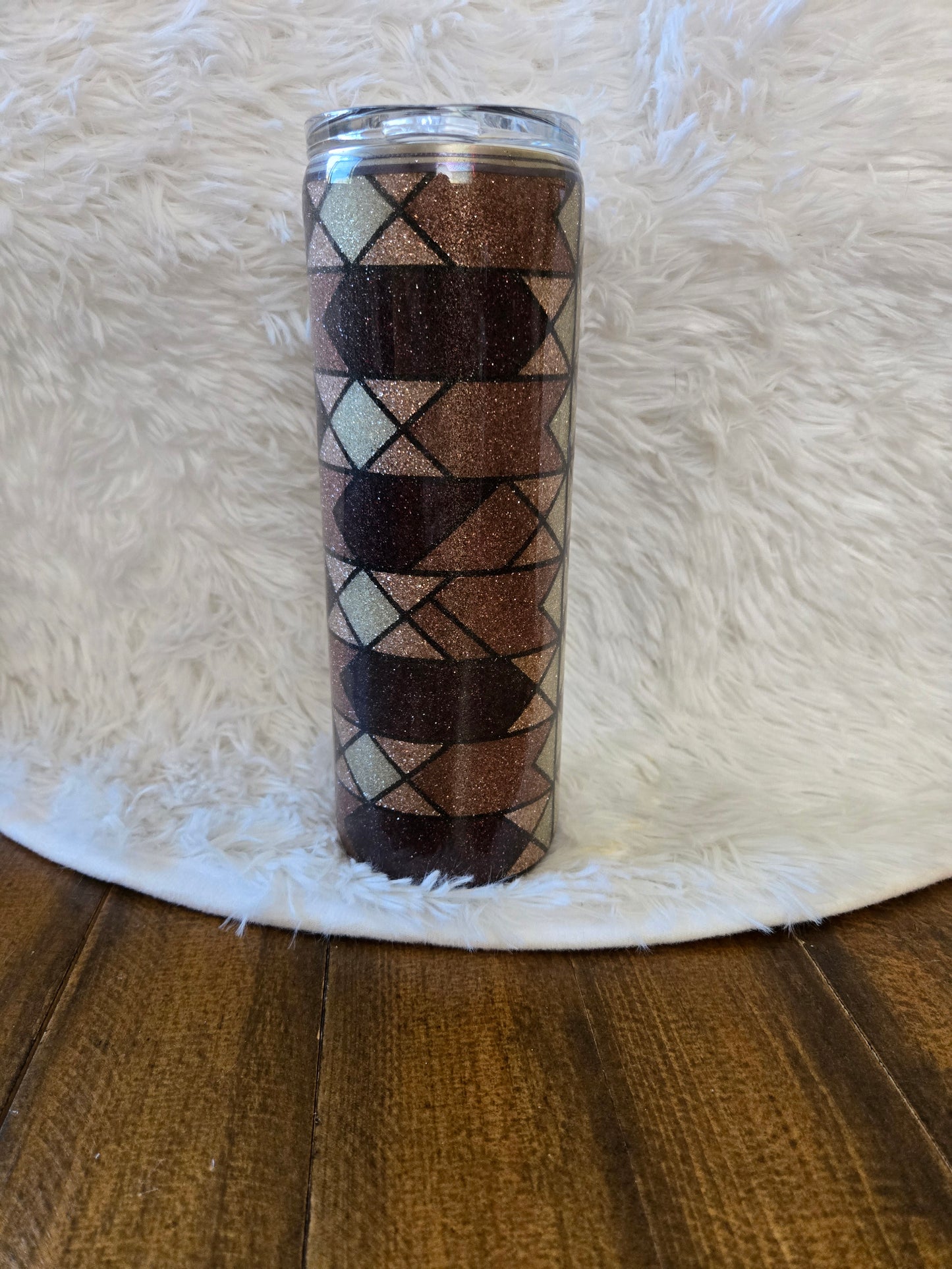 20 oz Glitter Tumbler