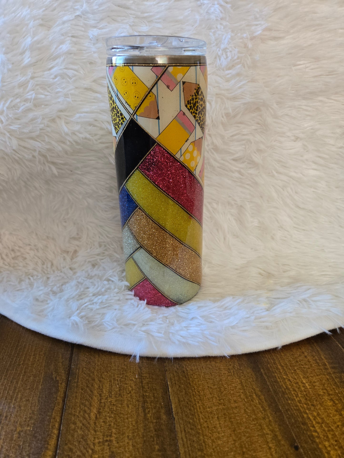 20 oz School Pencil Tumbler