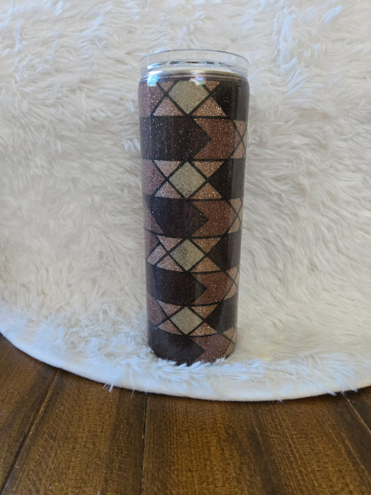 20 oz Glitter Tumbler