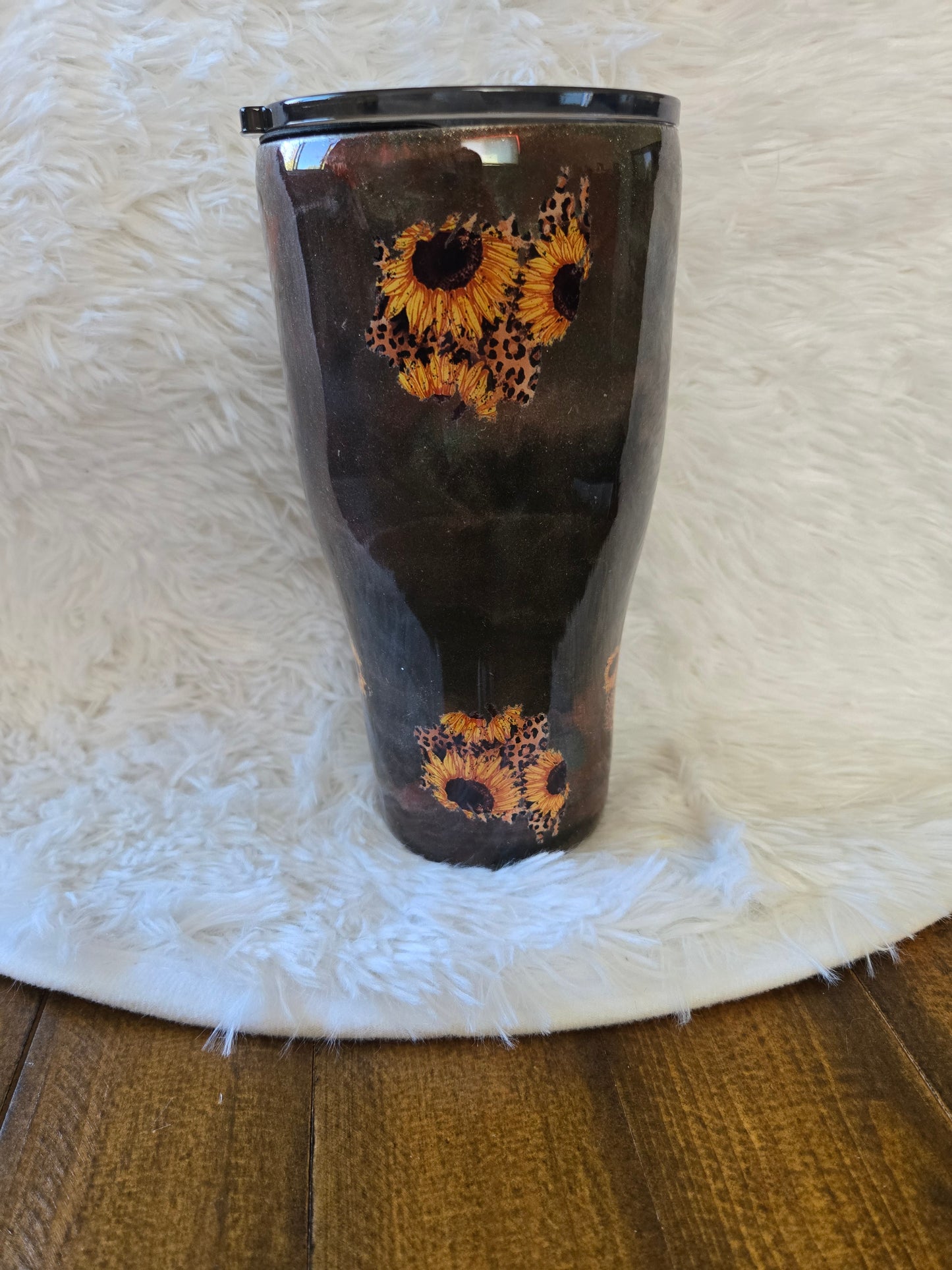 30 oz Modern Curve Sunflower Tumbler
