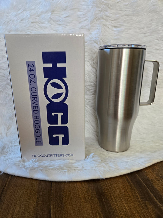 CUSTOM 24 oz Curved Hoggler Tumbler