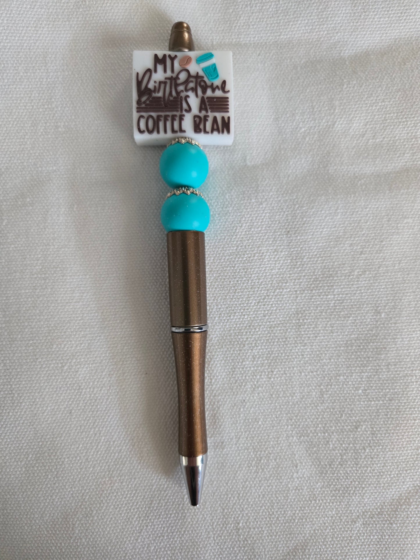 My Birthstone is a Coffee Bean Pen